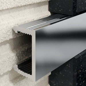 Excellent Profil U Listello Długość Aluminiowy Elektropoler 15 250 Srebrny