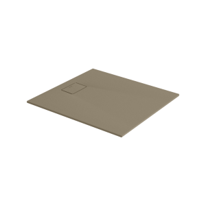 Excellent Lavano Brodzik Prostokątny 90X80 Cm Kompozytowy Cappucino