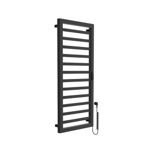 Excellent Brego Smart Grzejnik Łazienkowy Elektryczny 115X50 Cm Czarny Mat