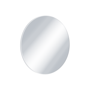 Excellent Virro Lustro Łazienkowe 60 Cm Okrągłe Biały Mat