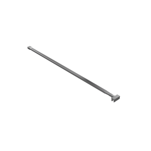 Excellent Vidoq Wspornik Kabiny Walk-In 120 Cm Do Docięcia Chrom