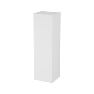Excellent Blanko Szafka Wisząca Boczna 110 Cm Biały Połysk