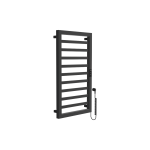 Excellent Brego Smart Grzejnik Łazienkowy Elektryczny 91X50 Cm Czarny Mat