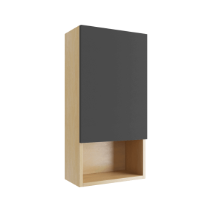 Excellent Tuto Szafka Wisząca Wnękowa Z Frontem Prawa 40X80 Cm Dąb/Szary