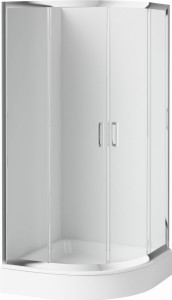 KABINA PÓŁ. 90X90 SZKŁO PRZEJRZYSTE FUNKIA DEANTE