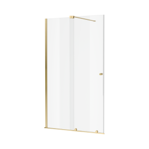 Excellent Drzwi Ortigo Walk-In Prysznicowe 120X200 Złoty Szczotkowany