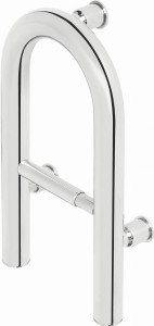 UCHWYT STALOWY PRZYŚCIENNY Z MIEJSCEM NA PAPIER VITAL DEANTE