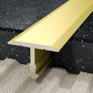 Excellent Profil T Fugowy 14 Mm Długość 250 Cm Aluminiowy Anodowany Złoty