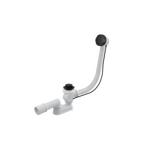 Excellent Simple Syfon Wannowy Automatyczny 80 Cm Czarny Mat