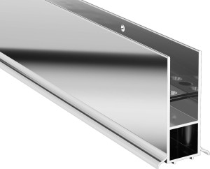 PROFIL PRZYŚCIENNY SZEROKI 7X200CM KERRIA PLUS CHROM DEANTE