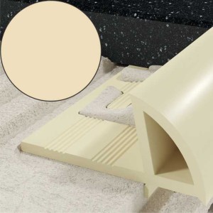 Excellent Profil En Krawędziowy 10 Mm Długość 250 Cm Pvc Beż