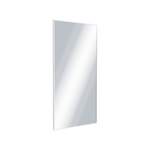 Excellent Kuadro Lustro Łazienkowe 100X50 Cm Prostokątne Biały Mat