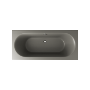 Excellent Oceana Slim Wanna Prostokątna 180X80 Cm Szary Mat