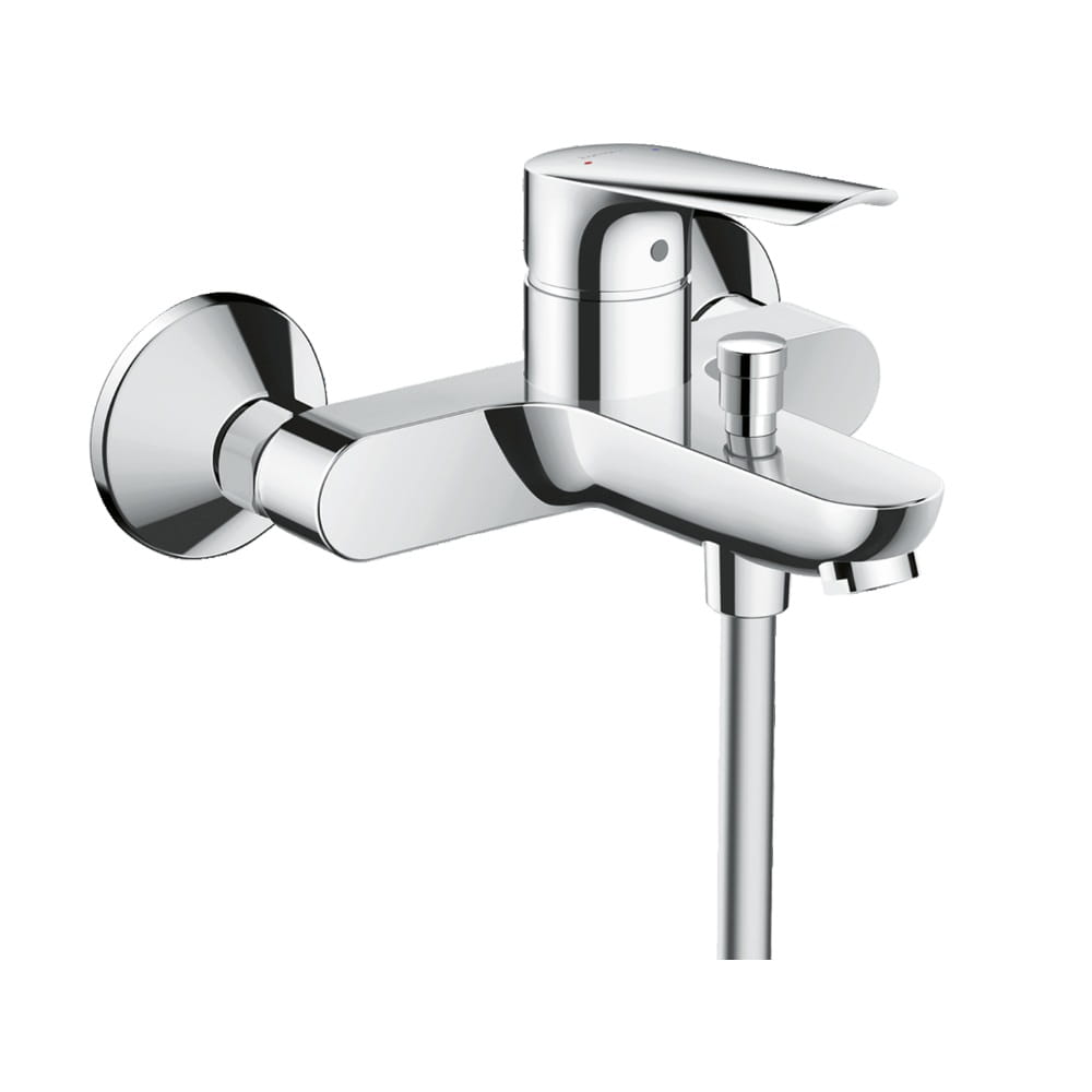 BATERIA WANNOWA ŚCIENNA LOGIS E CHROM HANSGROHE