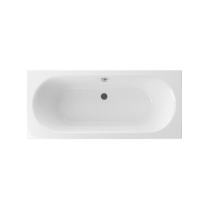 Excellent Oceana Slim Wanna Prostokątna 170X75 Cm Biały Połysk