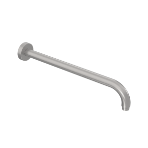 Excellent Ramię Prysznicowe Ścienne 40 Cm Okrągłe Nikiel Szczotkowany