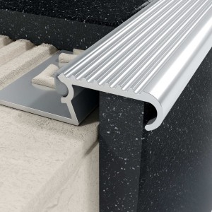 Excellent Profil Z Schodowy 10 Mm Długość 200 Cm Aluminiowy Surowy