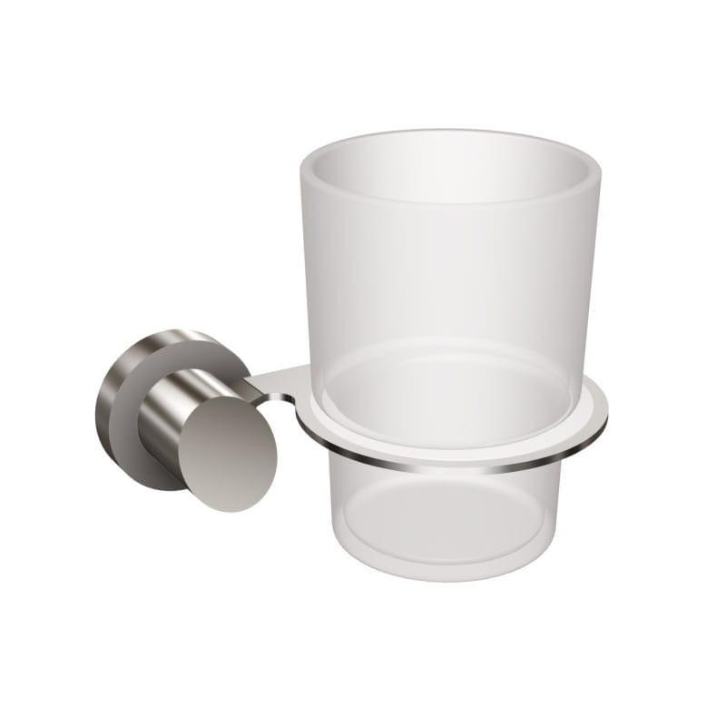 WIESZAK 1-SZKLANKOWY NOVEL STAL POLEROWANA