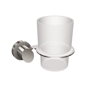 WIESZAK 1-SZKLANKOWY NOVEL STAL POLEROWANA