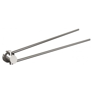 WIESZAK 2-PRĘTOWY NOVEL STAL POLEROWANA