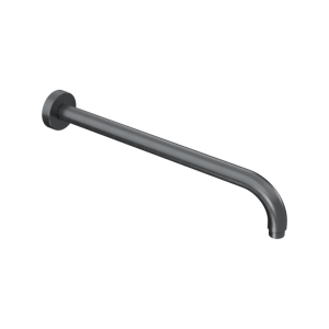 Excellent Ramię Prysznicowe Ścienne 40 Cm Okrągłe Grafit Szczotkowany