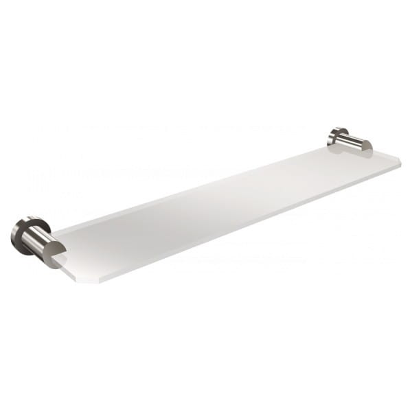 PÓŁKA SZKLANA NOVEL STAL POLEROWANA