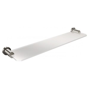 PÓŁKA SZKLANA NOVEL STAL POLEROWANA