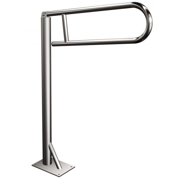 UCHWYT PODŁOGOWY PODNOSZONY STAL NIERDZEWNA POLEROWANA ANDEX 811CC