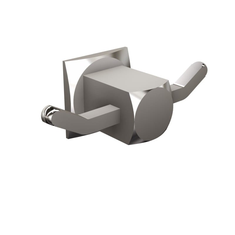 WIESZAK PODWÓJNY MODERN CHROM