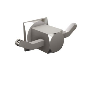 WIESZAK PODWÓJNY MODERN CHROM