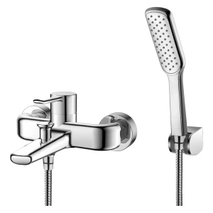 Bateria wannowa z zestawem natryskowym Vedo CENTO CROMO CHROM