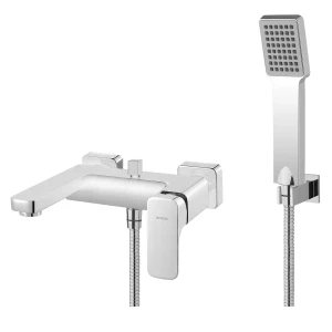 Bateria wannowa z zestawem natryskowym Vedo MITO CROMO CHROM
