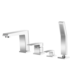 Bateria wannowa 4-otworowa Vedo SETTE CROMO CHROM