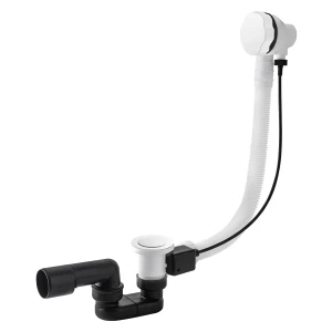 Przelew wannowy z korkiem automatycznym 60 CLASSIC I 57cm Vedo  BIAŁY MAT