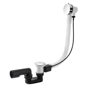 Przelew wannowy z korkiem automatycznym 70 MINIMALISTA I 70cm Vedo  CHROM