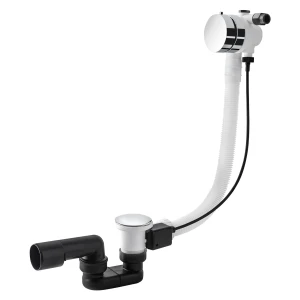 Przelew wannowy z korkiem automatycznym 100 MINIMALISTA II 100cm Vedo  CHROM