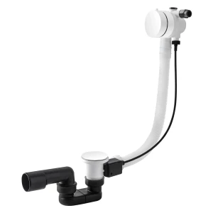 Przelew wannowy z korkiem automatycznym 100 MINIMALISTA II 100cm Vedo  BIAŁY MAT