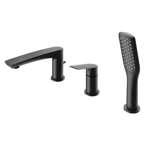 Bateria wannowa 3-otworowa Vedo DESSO NERO CZARNY MAT