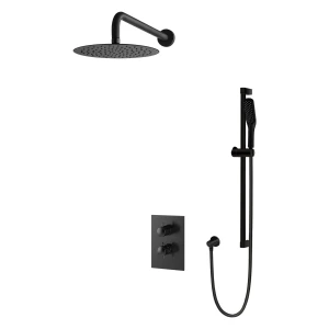 Kompletny system natryskowy podtynkowy IV 25 TERMO Vedo DESSO NERO CZARNY MAT