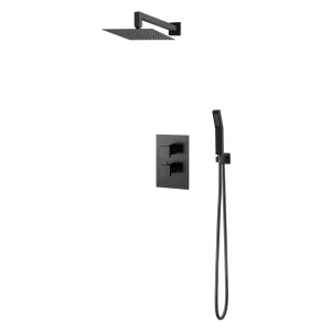 Kompletny system natryskowy podtynkowy III 30 TERMO Vedo SETTE NERO CZARNY MAT