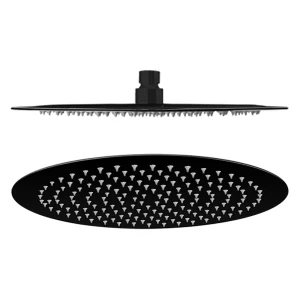 Deszczownica o śr. 250mm ULTRA SLIM Vedo  CZARNY MAT