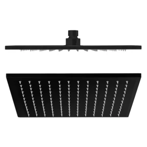 Deszczownica 300x300mm SLIM mosiądz Vedo  CZARNY MAT