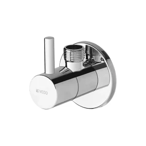 Zawór kątowy do baterii okrągły UNO 1/2x3/8" Vedo  CHROM