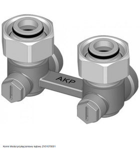 MODUŁ PRZYŁĄCZENIOWY DWURUROWY KĄTOWY KERMI