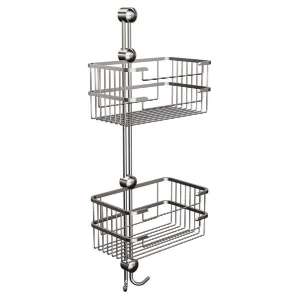 KOSZ PODWÓJNY CHROM ANDEX CLASSIC