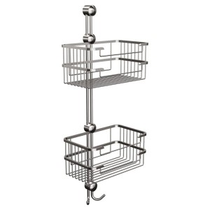 KOSZ PODWÓJNY CHROM ANDEX CLASSIC