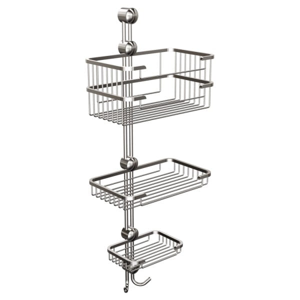 MYDELNICZKA PROSTOKĄTNA 3-PÓŁKI CHROM ANDEX CLASSIC