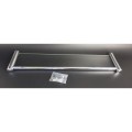Półka łazienkowa szklana 50 cm ANDEX Classic 001/50CC chrom