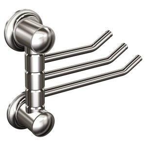 WIESZAK 3-PRĘTOWY KRÓTKI CHROM ANDEX CLASSIC