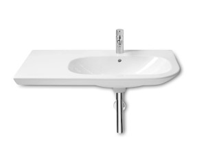 NEXO UMYWALKA 90X49 CM ASYMETRYCZNA BLAT Z LEWEJ ROCA